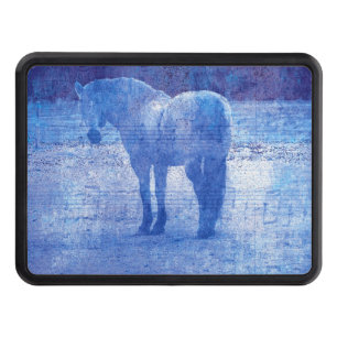 Purple Horse Hitch Cover
