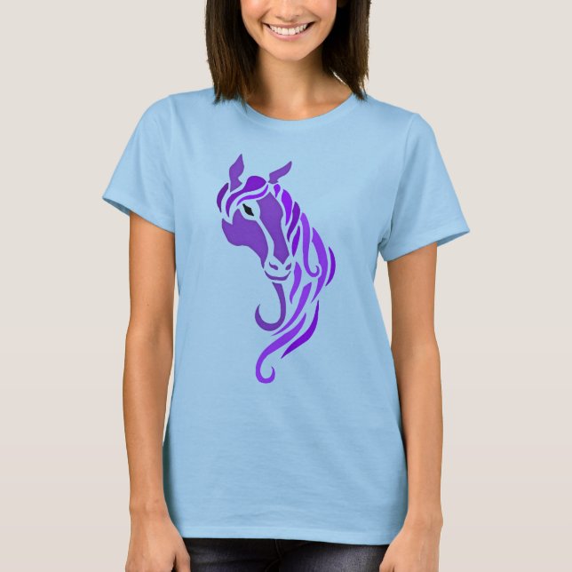Purple Horse T-Shirt (Front)