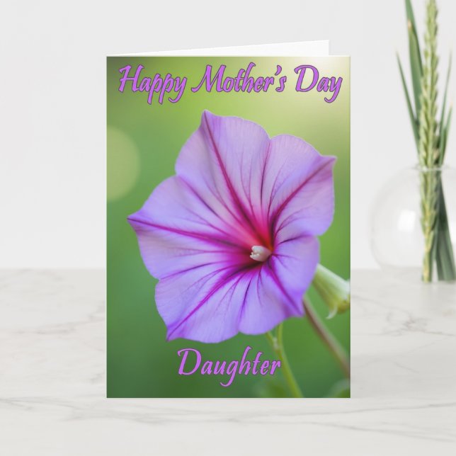 Purple Hues Mothers Day Card (Front)