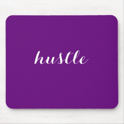Purple Hustle Mouse Pad