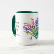 Purple Hyacinth Bouquet Spring Celebration