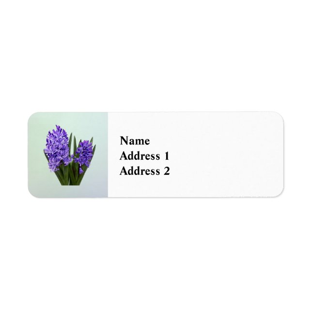Purple Hyacinth Duo Label (Front)