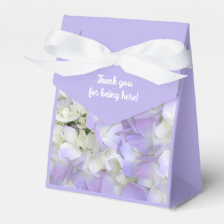 Purple Hydrangea Bridesmaids Thank You Gift Box