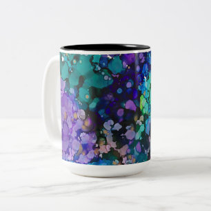 Purple Hydrangea Coffee Mug