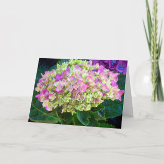 Purple Hydrangea Sweet Friend Card