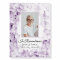 Purple Hydrangea Watercolor Celebration of Life
