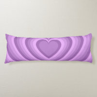 Purple Hypnotic Heart Love Pattern