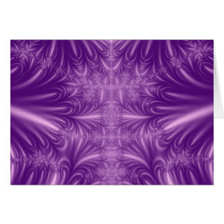 Purple Ice Crystals Cards