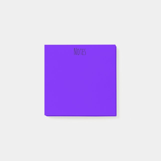 Purple/Indigo Post-it Notes (Front)