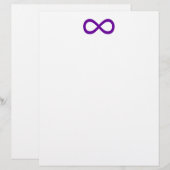 Purple Infinity Symbol (Front/Back)
