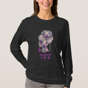 Purple international women's day 2025 T-Shirt