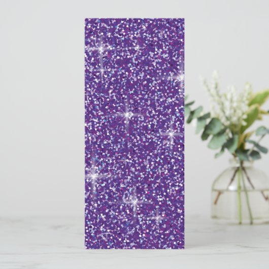 Purple iridescent glitter (Standing Front)