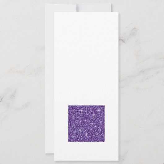 Purple iridescent glitter (Back)