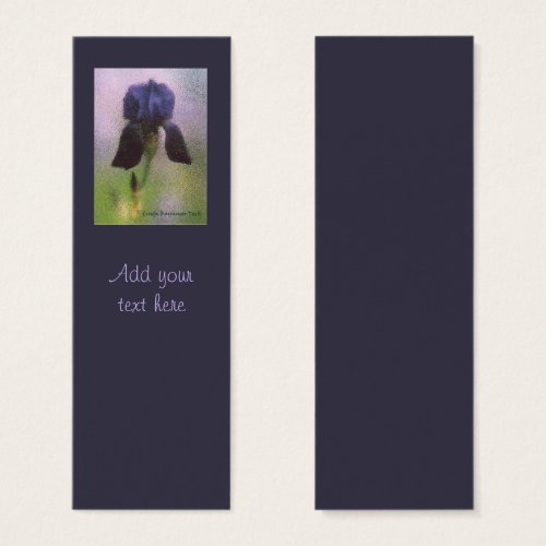 Purple Iris Business Card