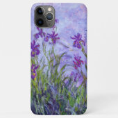 Purple Iris Flowers Claude Monet Case-Mate iPhone Case (Back)