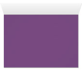 Purple Iris Flowers Photo Thank you card (Inside Horizontal (Bottom))