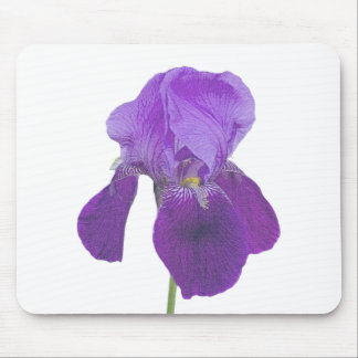 Purple Iris Mouse Pad