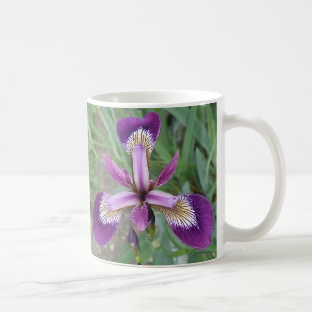 Purple iris Mug (Right)