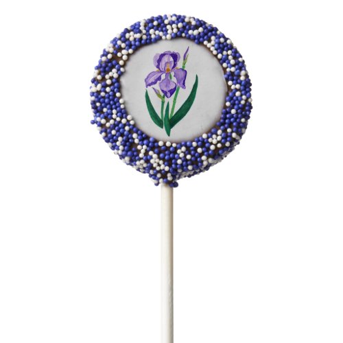 Purple Iris Oreo Cookies or Cookie Pops