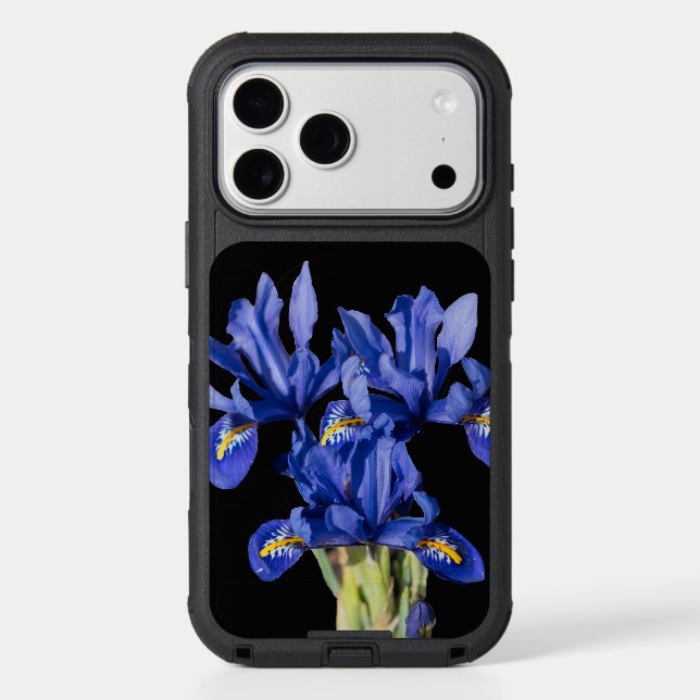 Purple Iris Phone Case (Back)