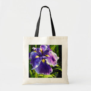Purple Iris Tote Bag