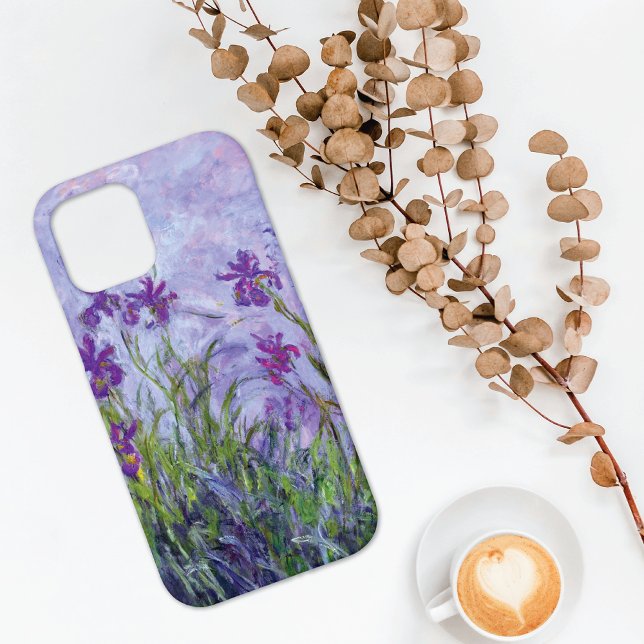 Purple Irises Floral Landscape Claude Monet Case-Mate iPhone Case (Creator Uploaded)