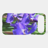 Purple Irises iPhone4 case (Back (Horizontal))