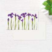 Purple Irises - Iris Flower Customized Template (Desk)