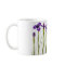 Purple irises isolated on a white background