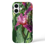 Purple Irises Spring Floral iPhone 16 Case