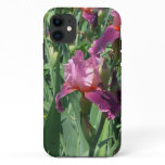 Purple Irises Spring Floral iPhone 11 Case