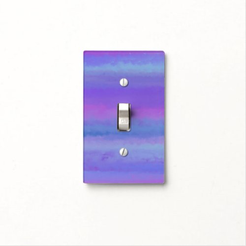 Purple Is My Favorite Color Light Switch Cover