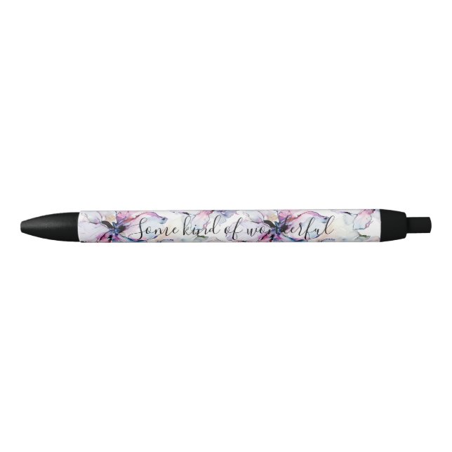 Purple Island Flowers Pen (Front)