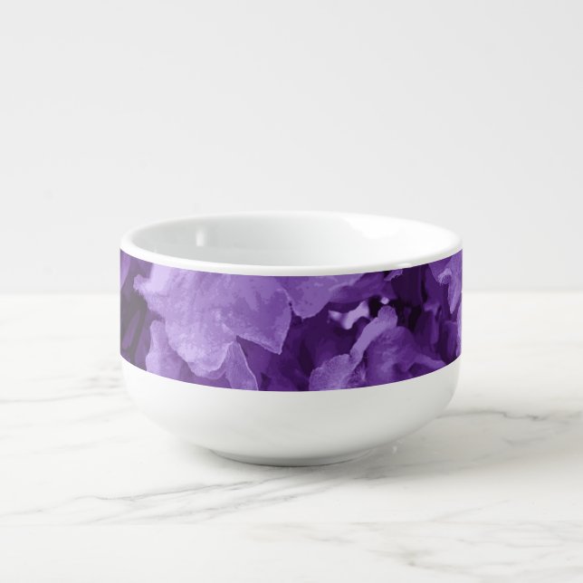 Purple Jacaranda Soup Mug (Front)