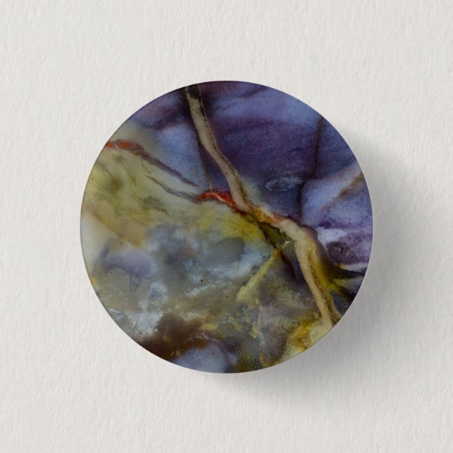 Purple Jasper Button (Front)