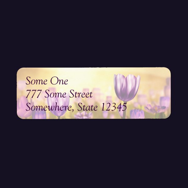 purple jubilee address labels silverwebforge