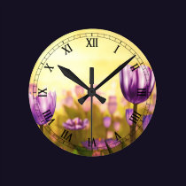 Purple Jubilee Clock
