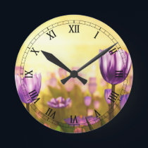 Purple Jubilee Clock