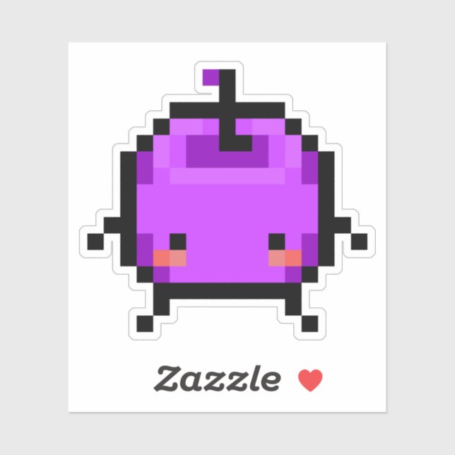 Purple Junimo Stardew Valley Sticker (Sheet)
