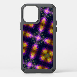 Purple Kaleidoscope Cross Pattern Speck iPhone 12 Case