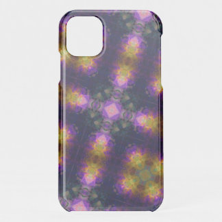 Purple Kaleidoscope Cross Pattern Uncommon iPhone  11 Case