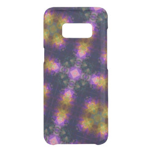 Purple Kaleidoscope Cross Pattern Uncommon Samsung Galaxy S8 Case