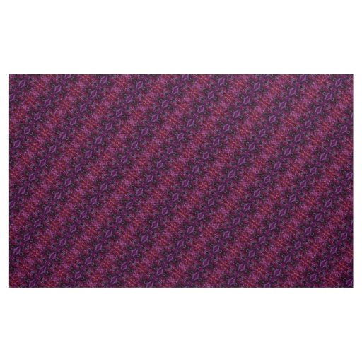 Purple kaleidoscope mosaic pattern Fabric