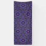 Purple Kaleidoscope Vinyl Runner, Tarp, Decoration Banner