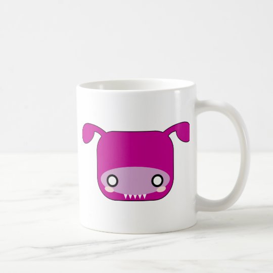 Purple Kawaii Monster Coffee Mug