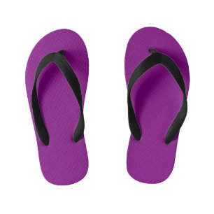 Purple Kid's Flip Flops