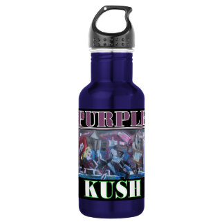 PURPLE KUSH STAINLESS STEEL WATER BOTTLE
