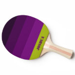 Purple La Rioja Palette Name Full Print Ping Pong Paddle