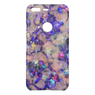 Purple Lace Roses Uncommon Google Pixel Case