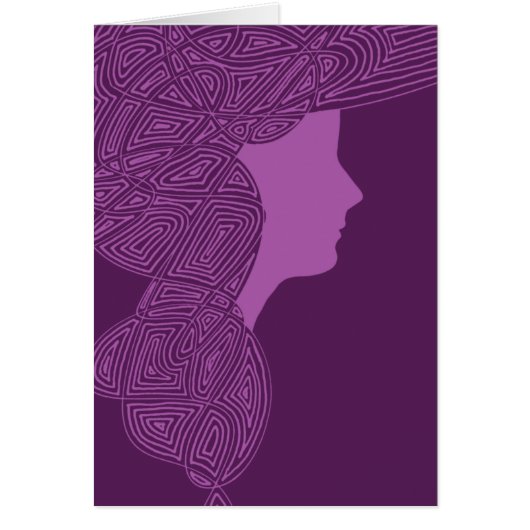 Purple Lady Cards (Front)